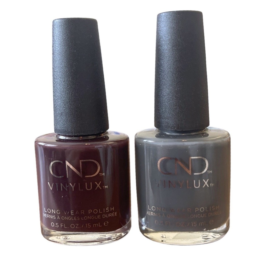 CND Vinylux ASPHALT 101 FEDORA 114 -‎ 0.5oz / 15ml Long Wear Polish